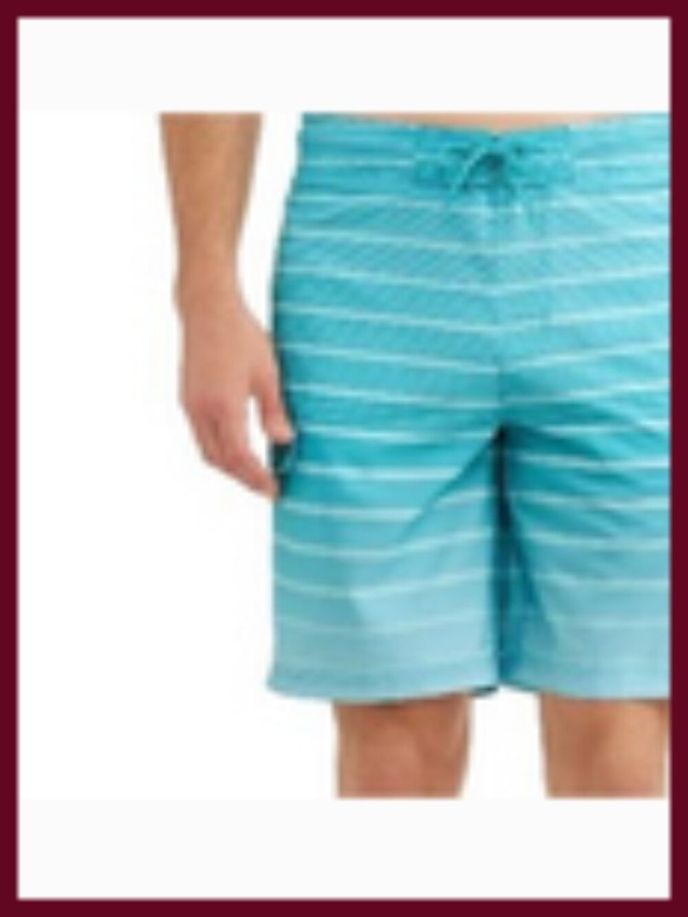 Swim shorts e-board mens new size 3XL waist 48-50" inseam 9" polyester spandex